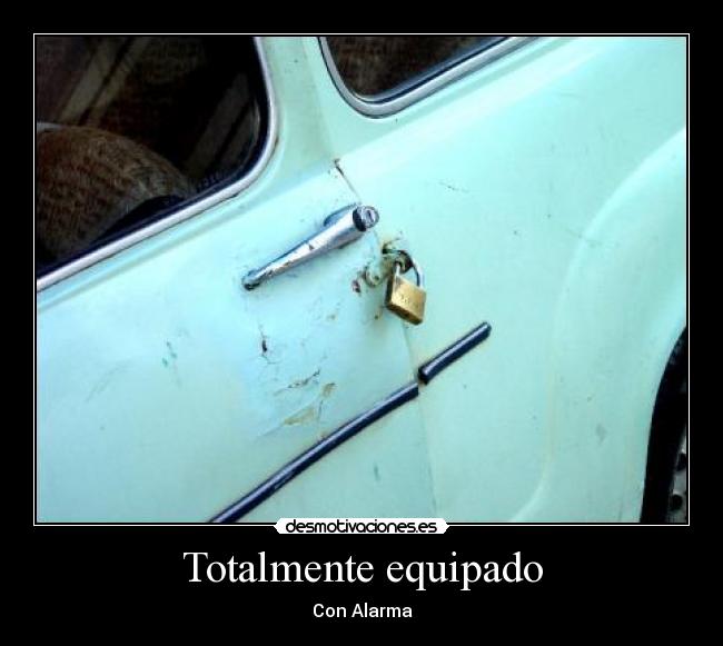Totalmente equipado -