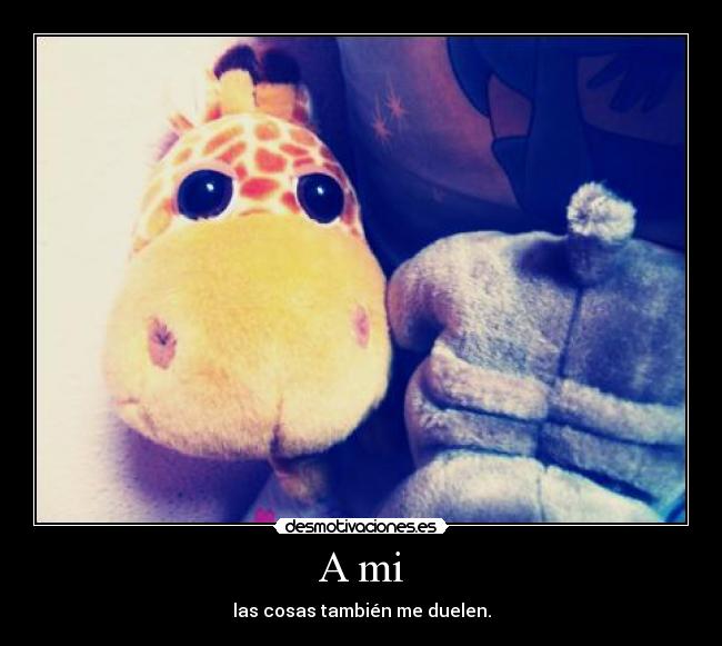 carteles las cosas tambien duelen desmotivaciones