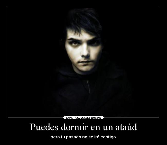 Puedes dormir en un ataúd -