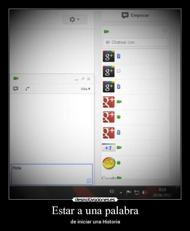 carteles historia google desmotivacion palabra amor hola saludo chica vida chat google plus pandoraday desmotivaciones