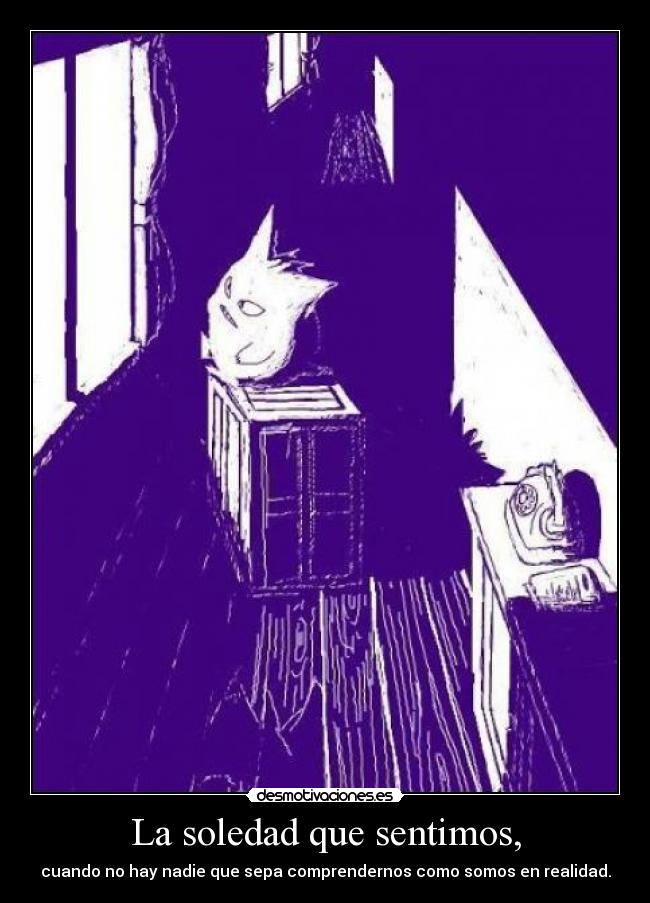 carteles soledad soledad desmotivaciones