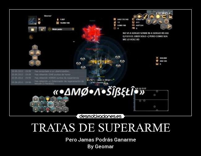 TRATAS DE SUPERARME - Pero Jamas Podrás Ganarme
By Geomar