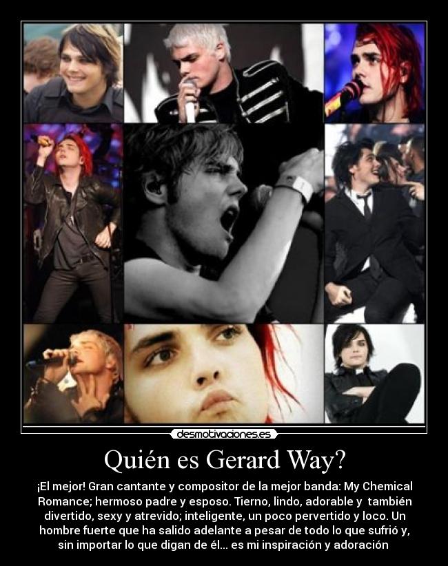 Quién es Gerard Way? - 