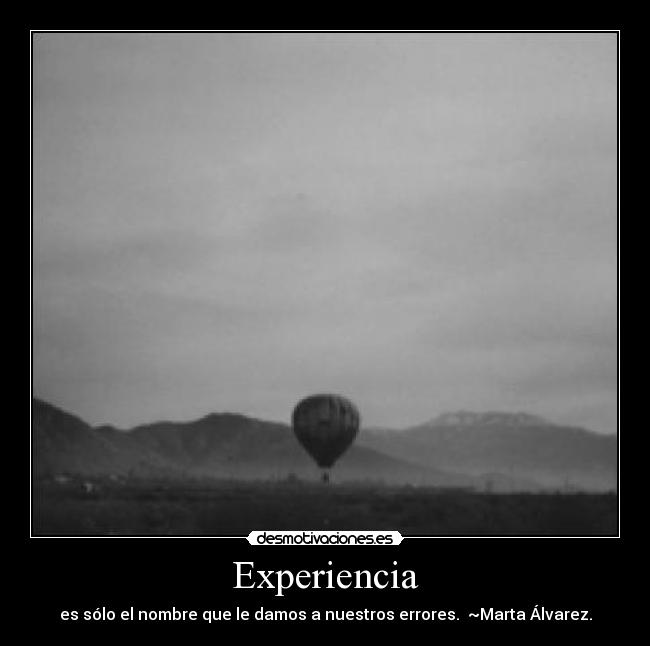 Experiencia -