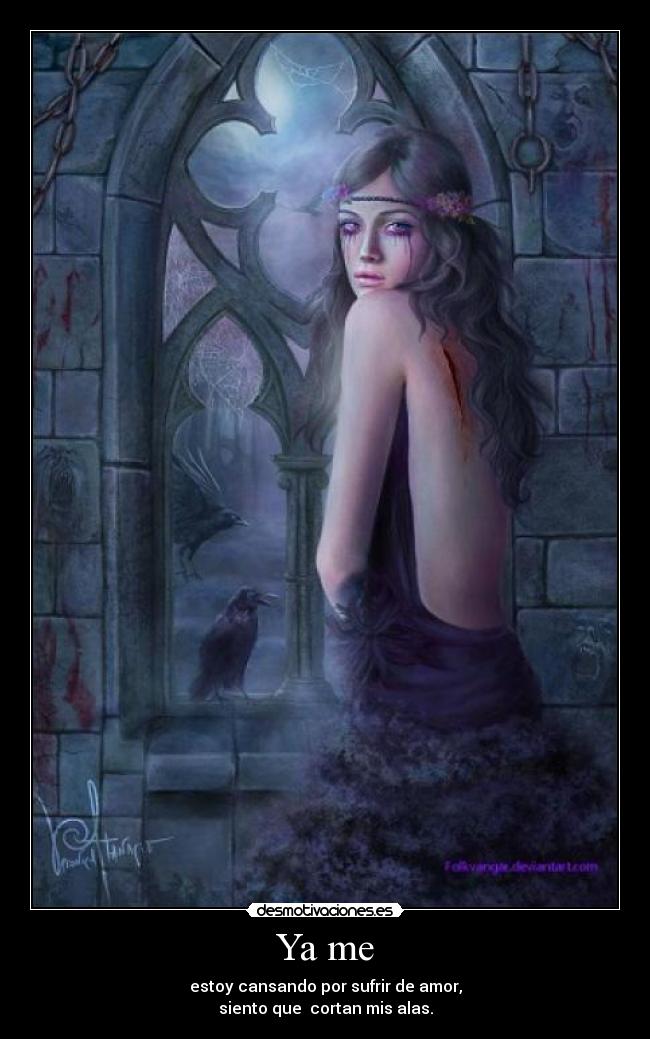 carteles sufrir amor desmotivaciones