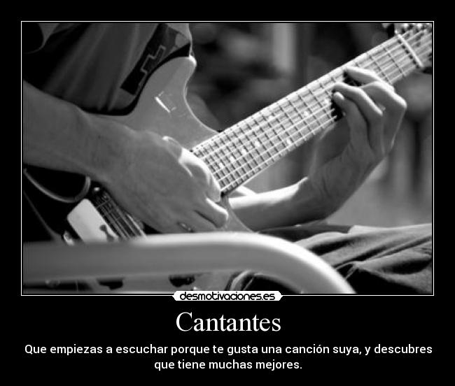 Cantantes - 