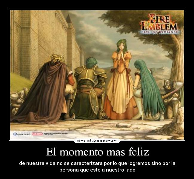El momento mas feliz -