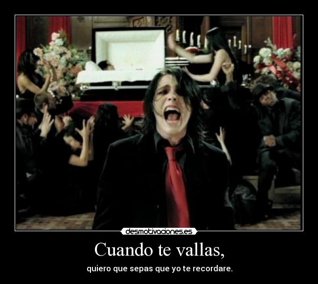 carteles chemical romance helena mcr paraelmundo quemebajo desmotivaciones