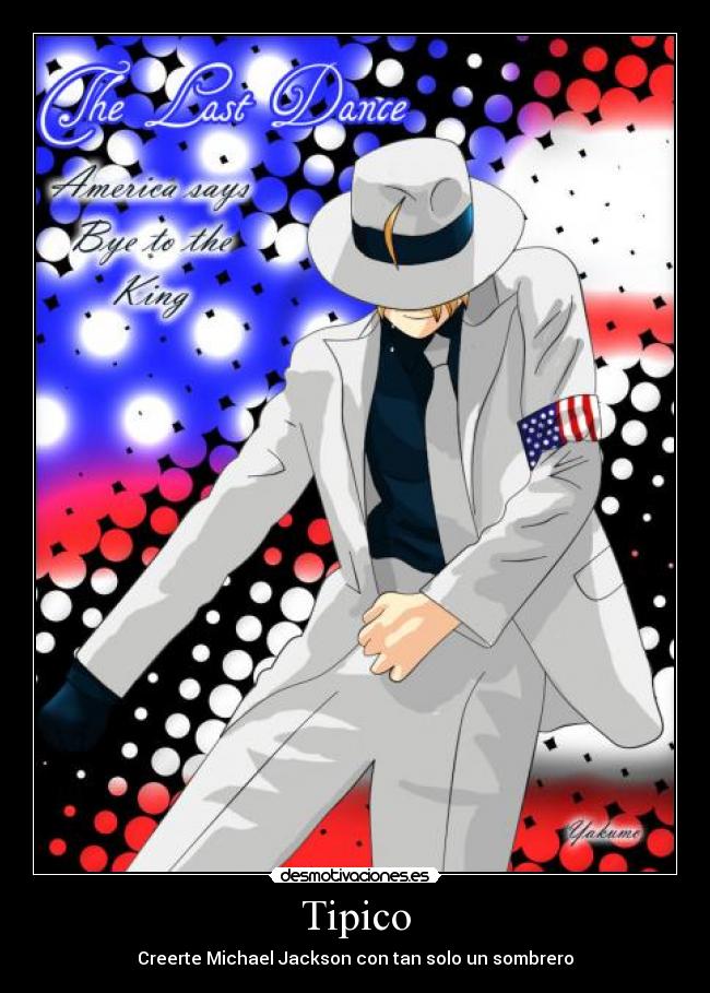 Tipico - Creerte Michael Jackson con tan solo un sombrero