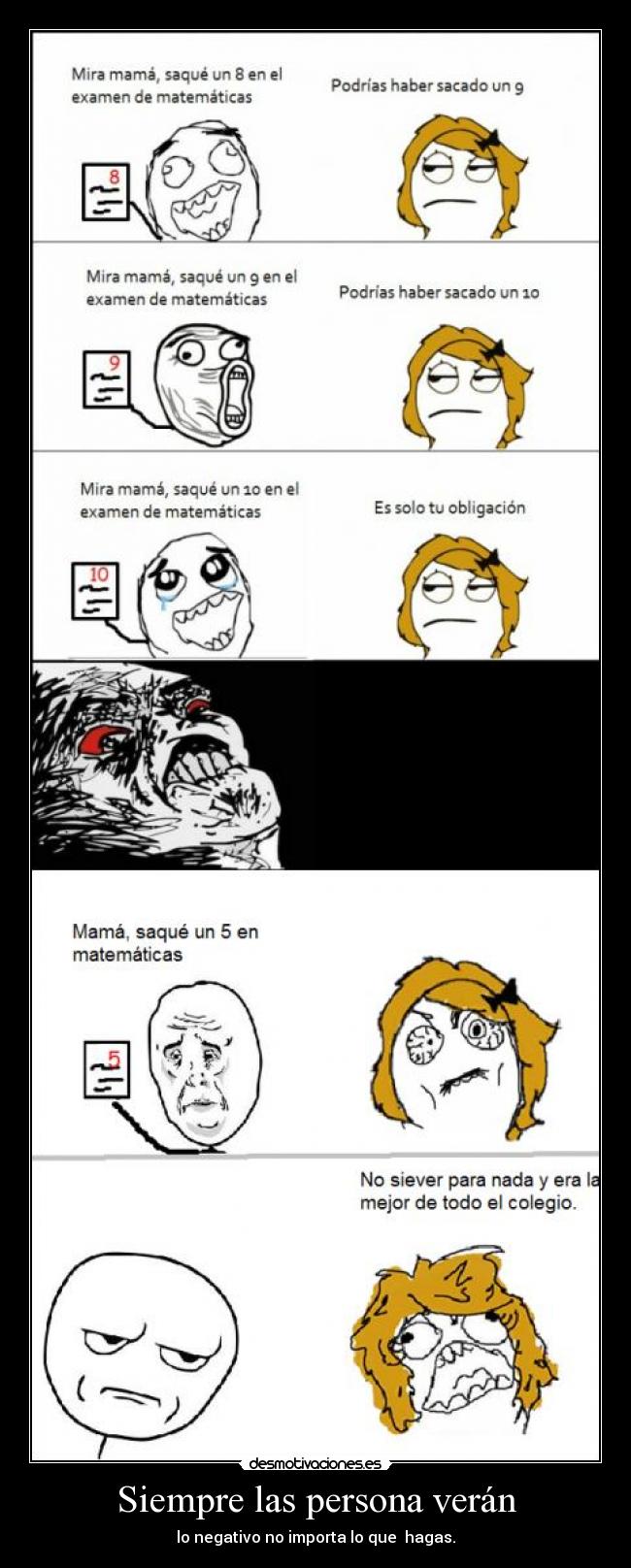 Siempre las persona verán -