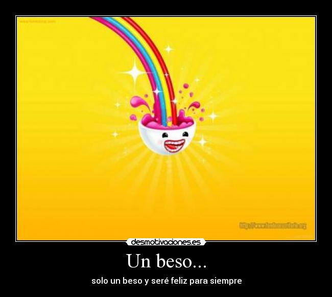 Un beso... -