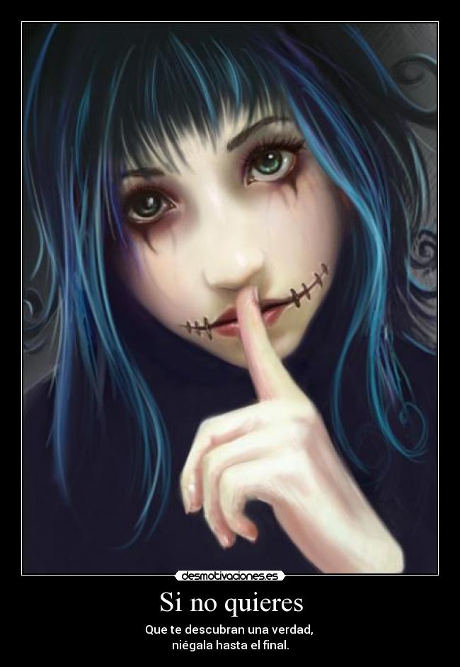 Si no quieres -