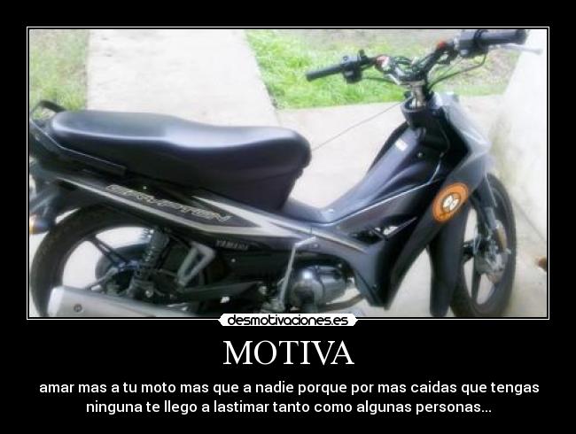 carteles moto desmotivaciones