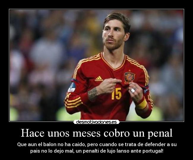 Hace unos meses cobro un penal -