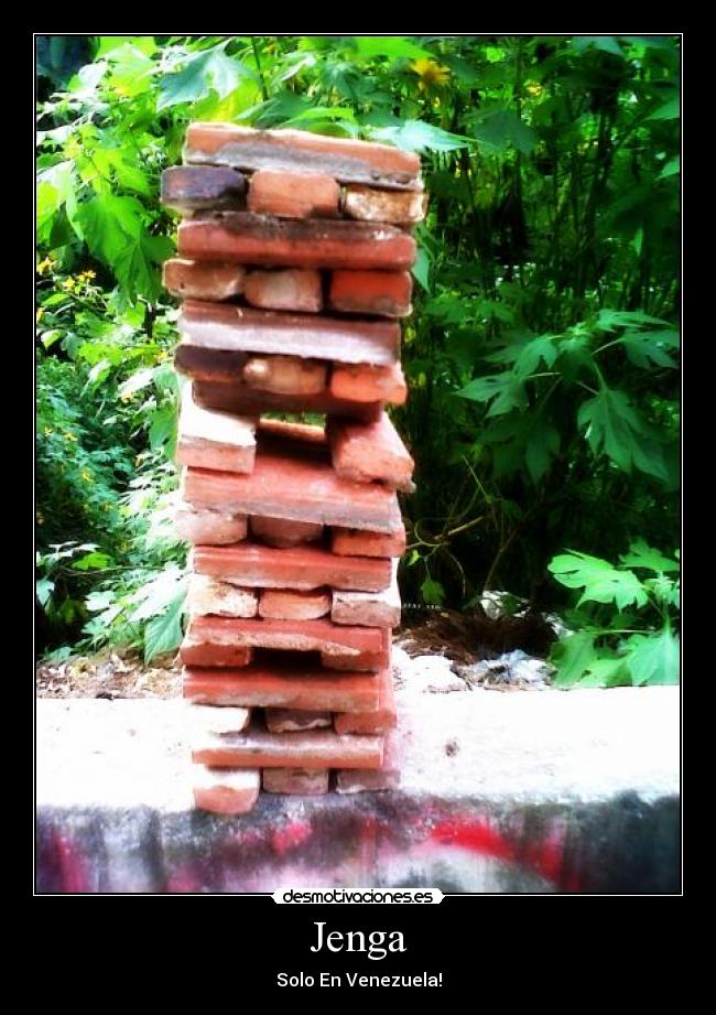 Jenga - Solo En Venezuela!