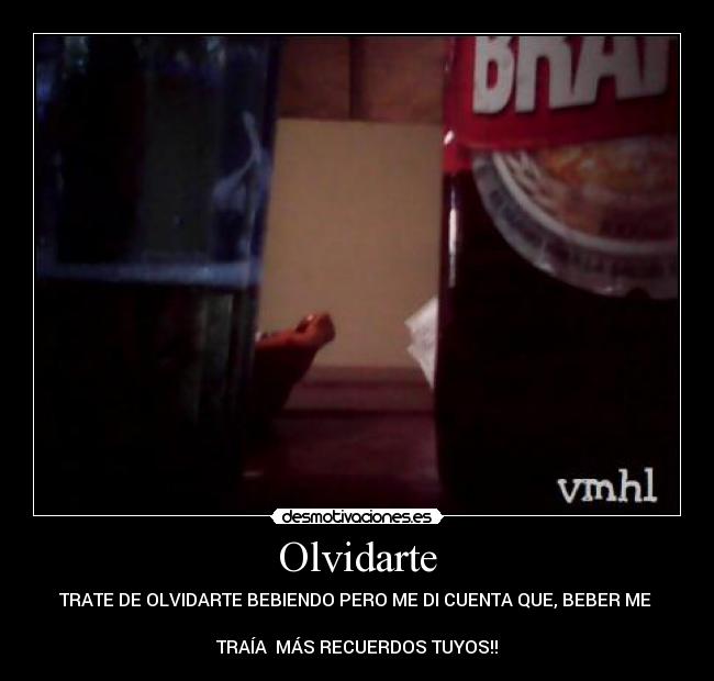 carteles olvidarte desmotivaciones