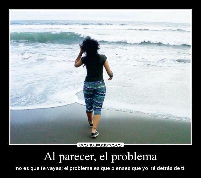 Al parecer, el problema -