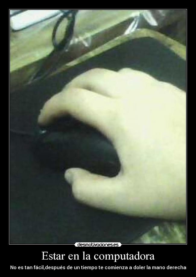 Estar en la computadora - 