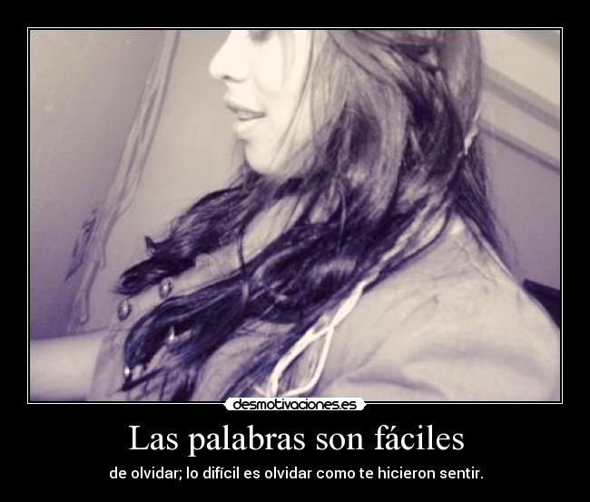 Las palabras son fáciles -