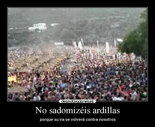 No sadomizéis ardillas - 