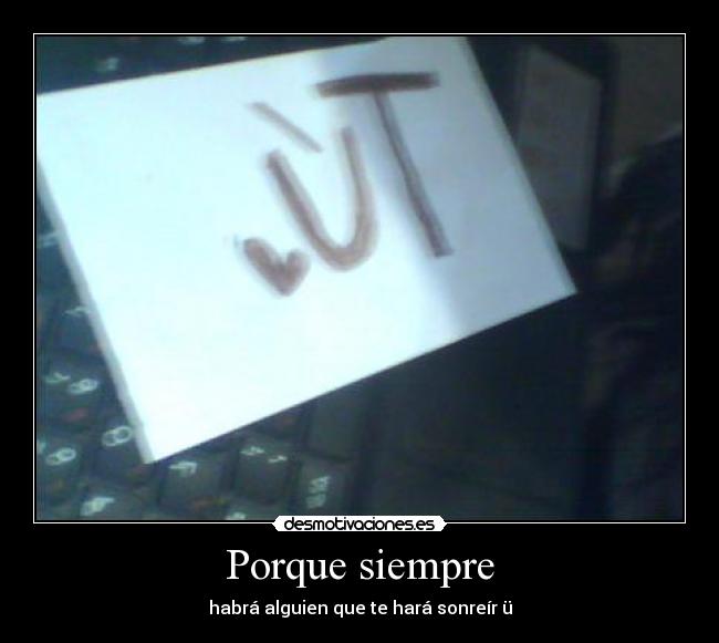 Porque siempre -