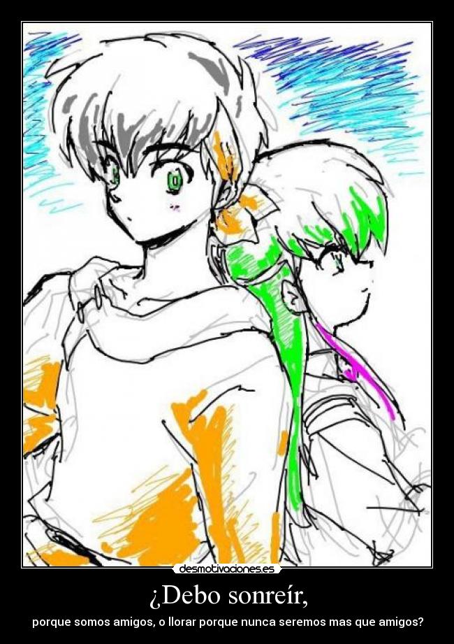 ¿Debo sonreír, - 
