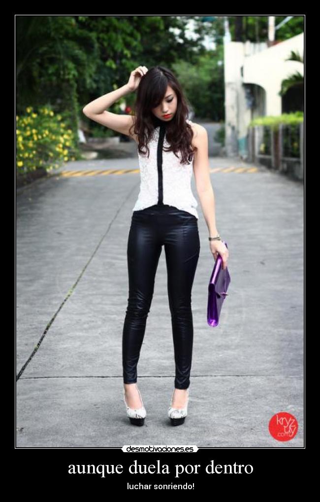 aunque duela por dentro - 