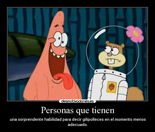 Personas que tienen - 