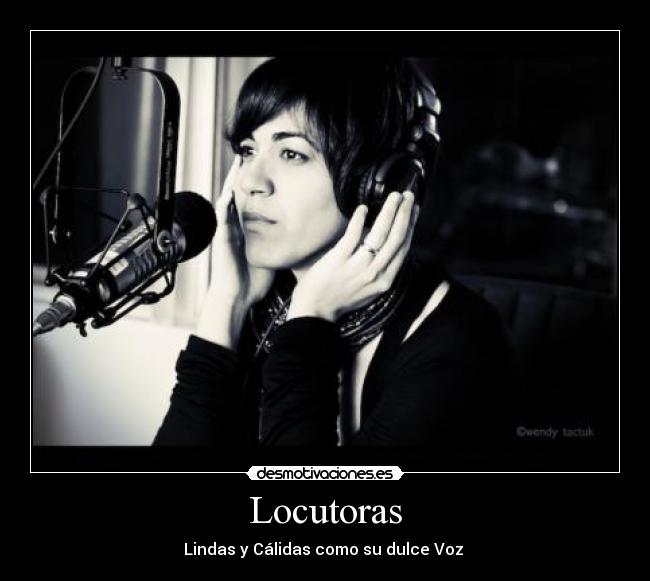 Locutoras -