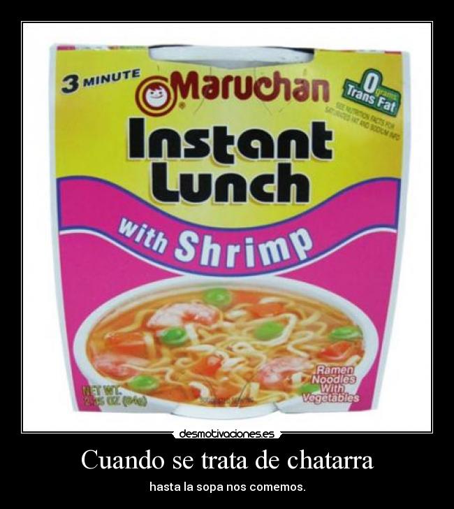 Cuando se trata de chatarra - 