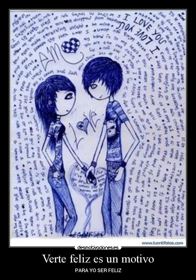 Verte feliz es un motivo - PARA YO SER FELIZ♥