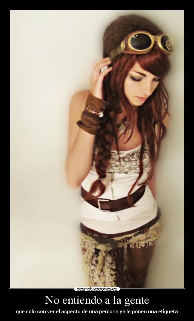 No entiendo a la gente -