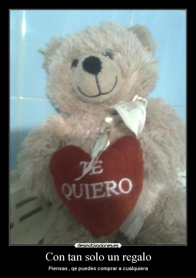 Con tan solo un regalo -