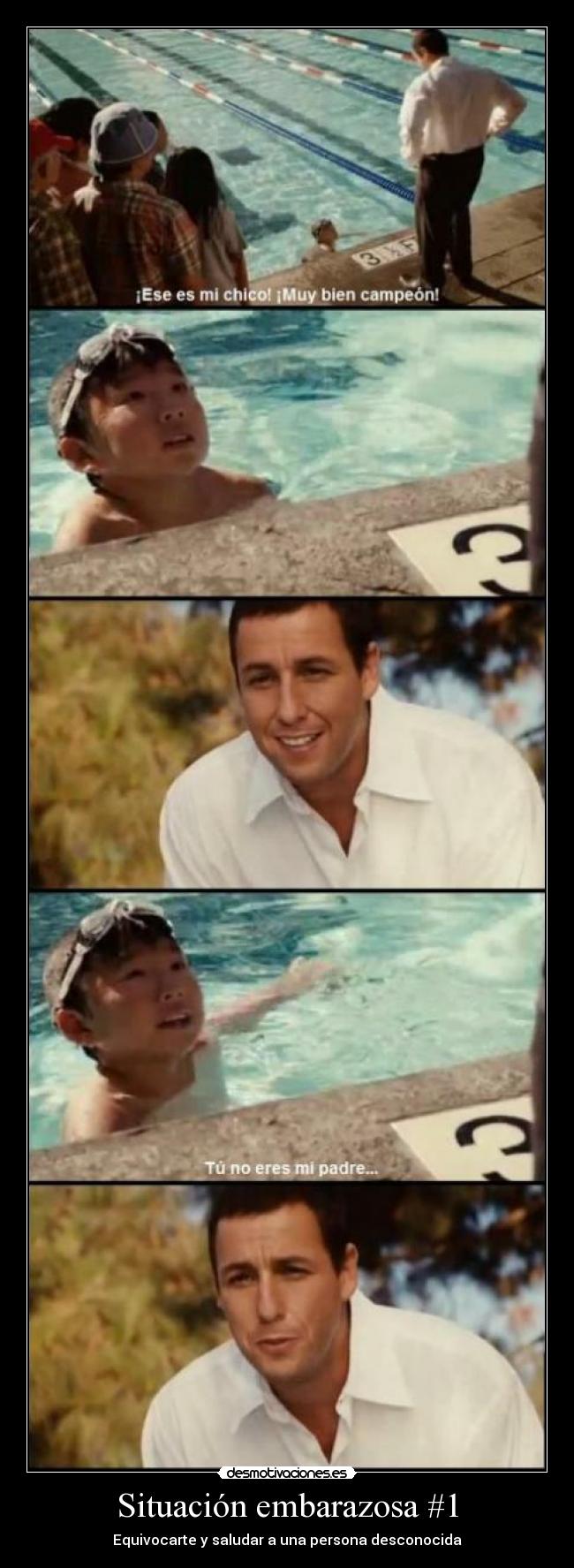 Situación embarazosa #1 - Equivocarte y saludar a una persona desconocida