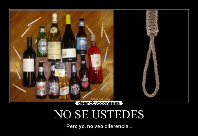 NO SE USTEDES - Pero yo, no veo diferencia...