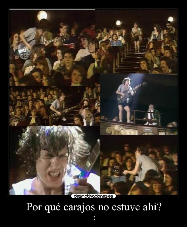 Por qué carajos no estuve ahi? - :(