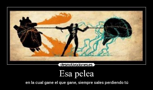 Esa pelea -