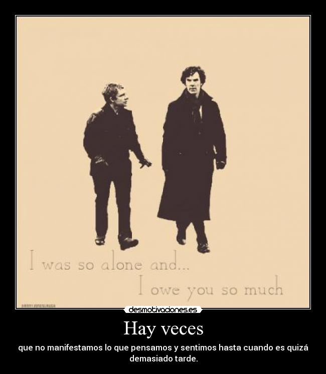 Hay veces - 