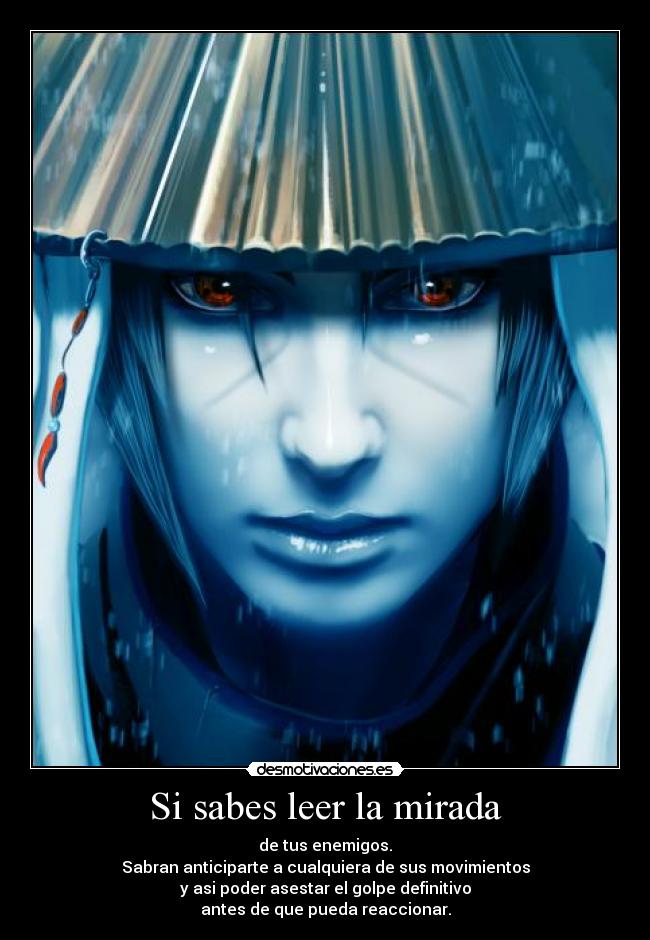 Si sabes leer la mirada -