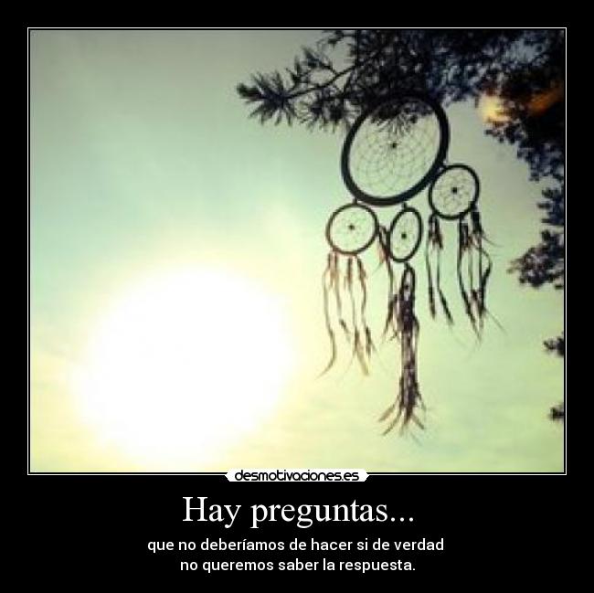 carteles pregunta respuesta desmotivaciones