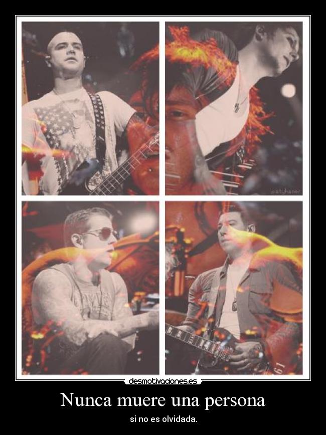Nunca muere una persona -