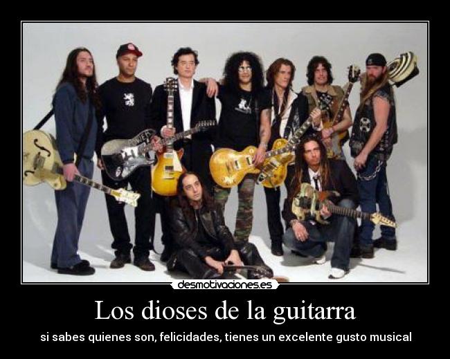 Los dioses de la guitarra - 