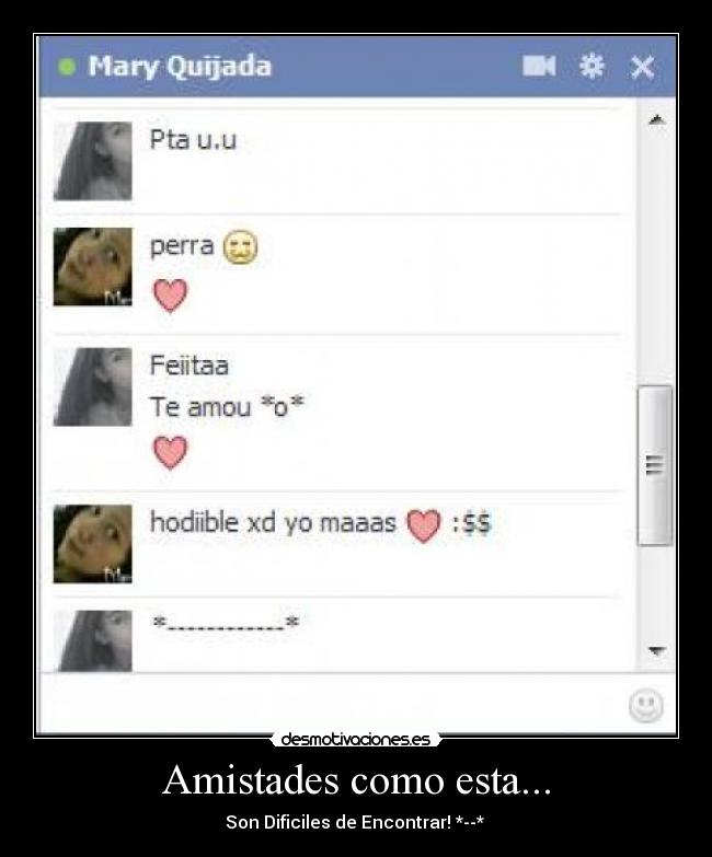 Amistades como esta... - 