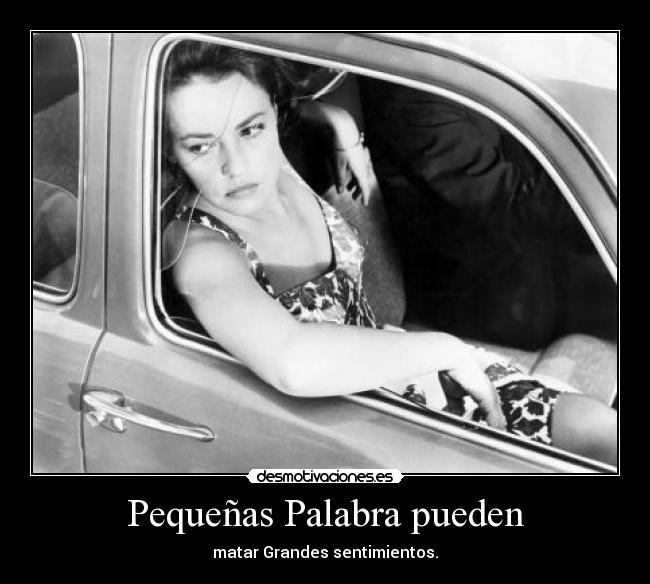 Pequeñas Palabra pueden - 