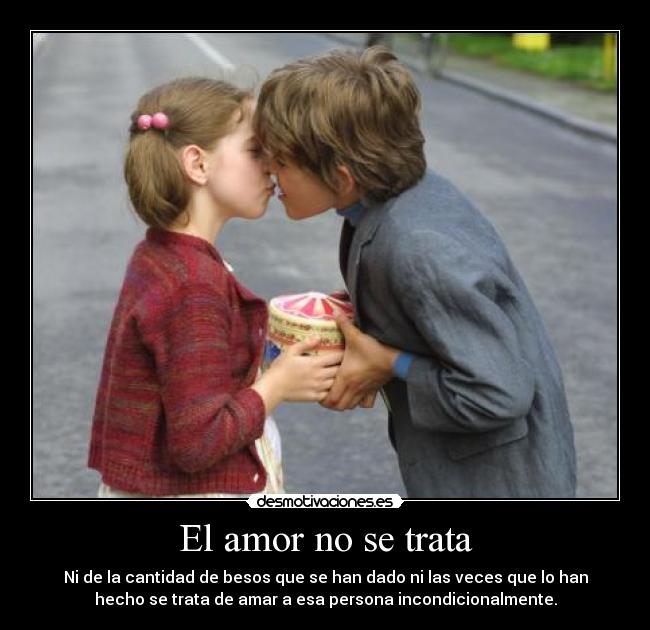 El amor no se trata - 