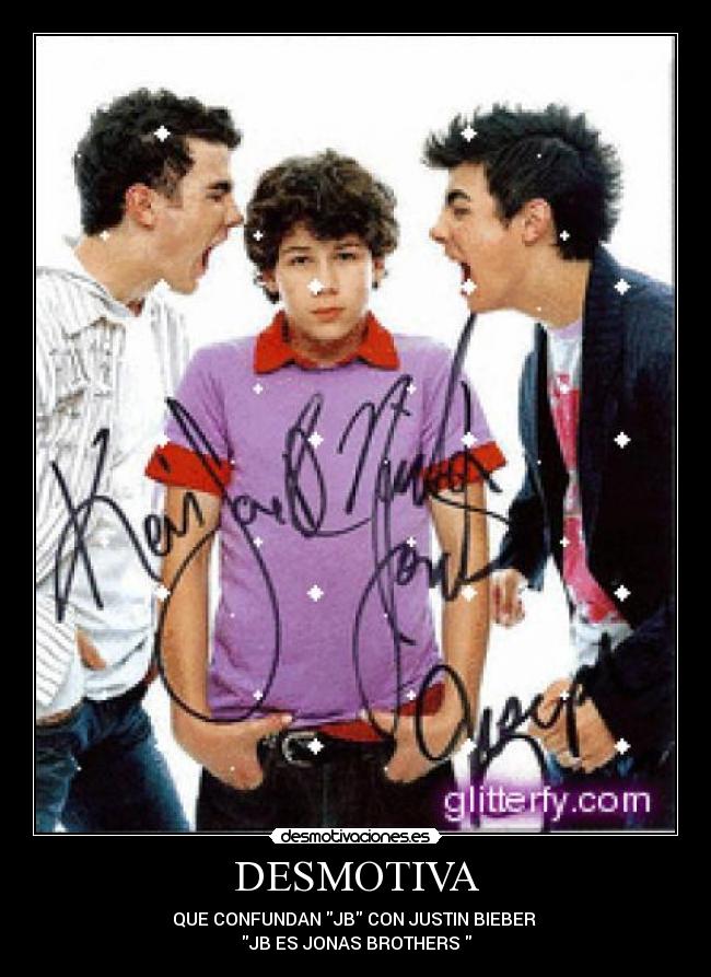 carteles jonas bothers desmotivaciones