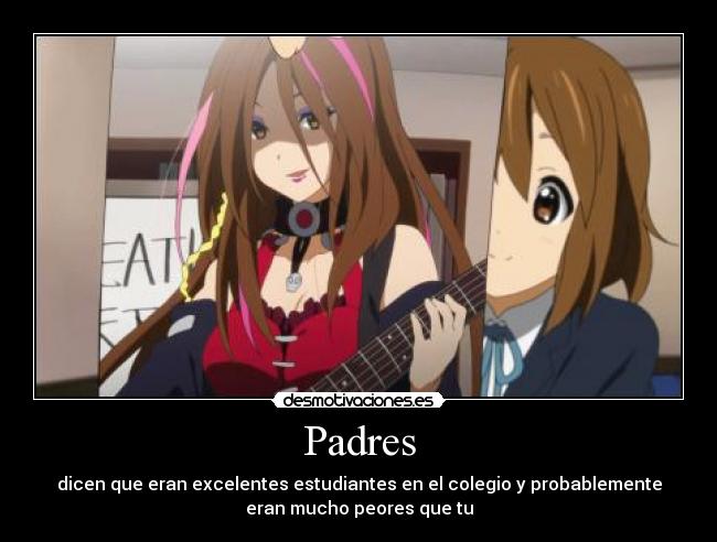 carteles padres kon anime harukaze sawa chan madre ellas pero ustedes entienden desmotivaciones