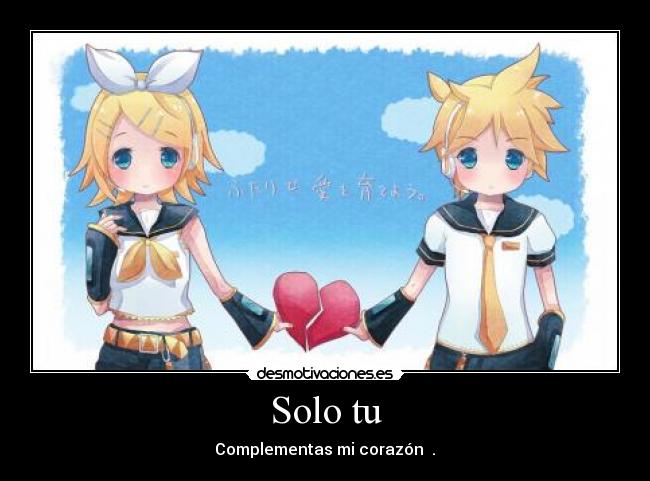 Solo tu - 