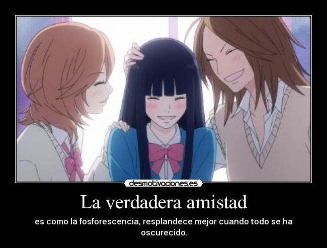 La verdadera amistad -