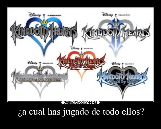 ¿a cual has jugado de todo ellos? -